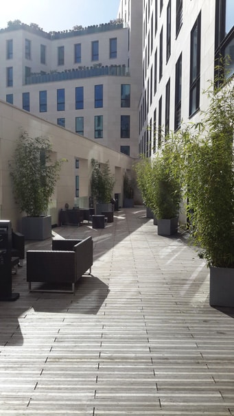 Terrasse à Boulogne-Billancourt, Paris