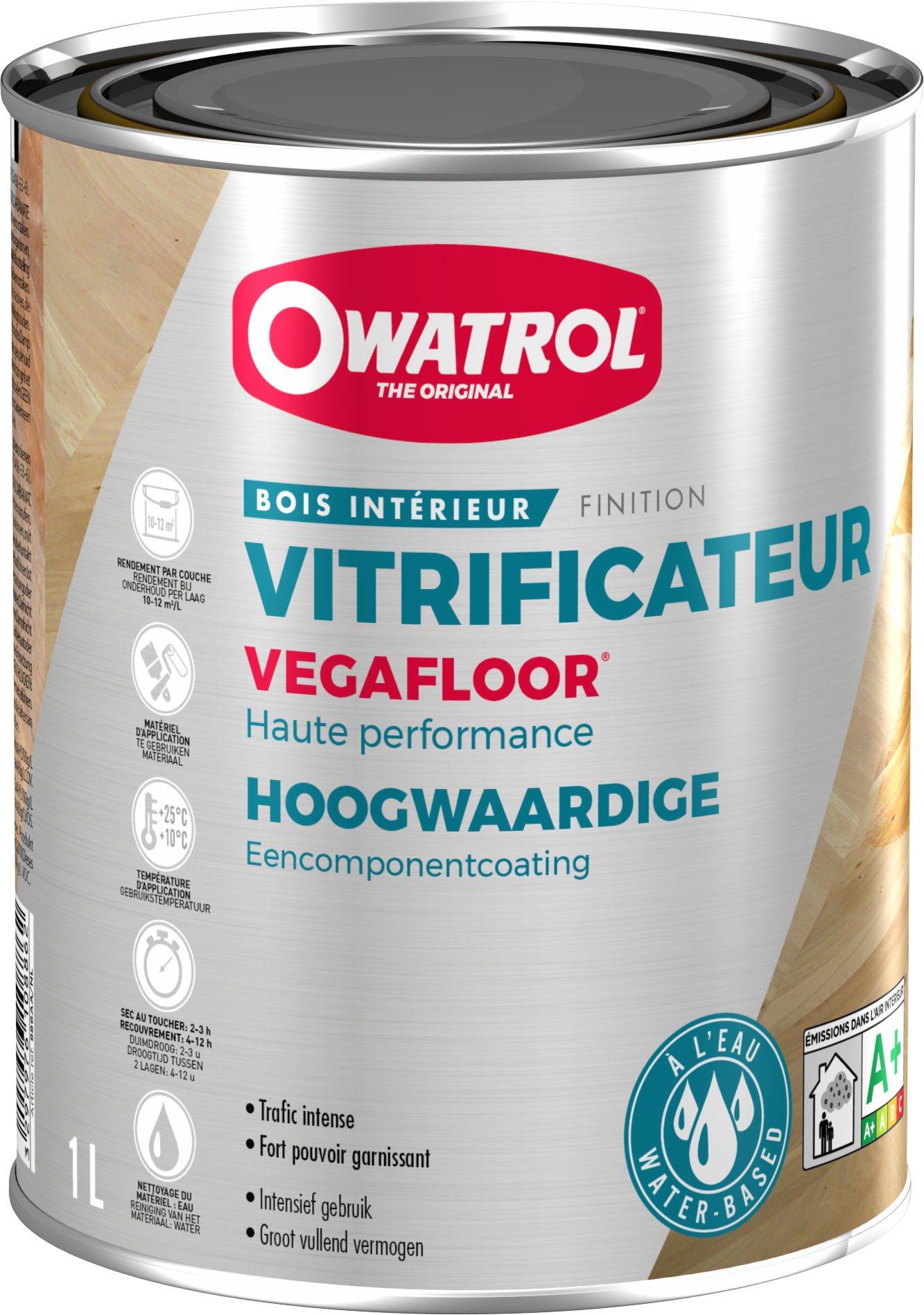 VEGAFLOOR® BRILLANT : VITRIFICATEUR MONOCOMPOSANT