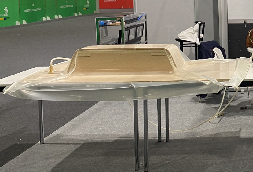 Poche à vide pour placage et cintrage du bois 300×180 cm avec