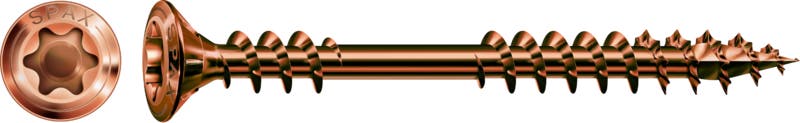 Vis pour façade SPAX inox A2 antique