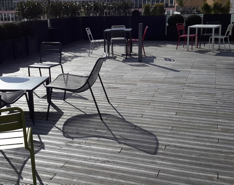 Terrasse à Boulogne-Billancourt, Paris