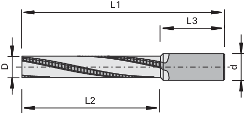 Fraise d'ébauche VHW LEUCO - Dispositif de tronçonnage 2