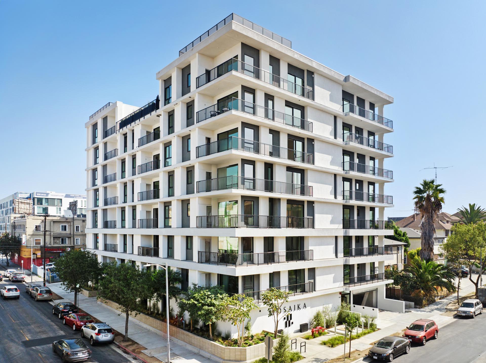 Une nouvelle copropriété à Los Angeles à l'esthétique moderne et épurée