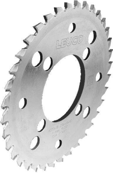 Lames de scie DP unilatérale biaise pour déchiqueteur TwinTec LEUCO
