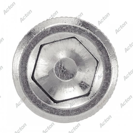 Vis à métaux UNC tête cylindrique six pans creux inox A2 Acton 3
