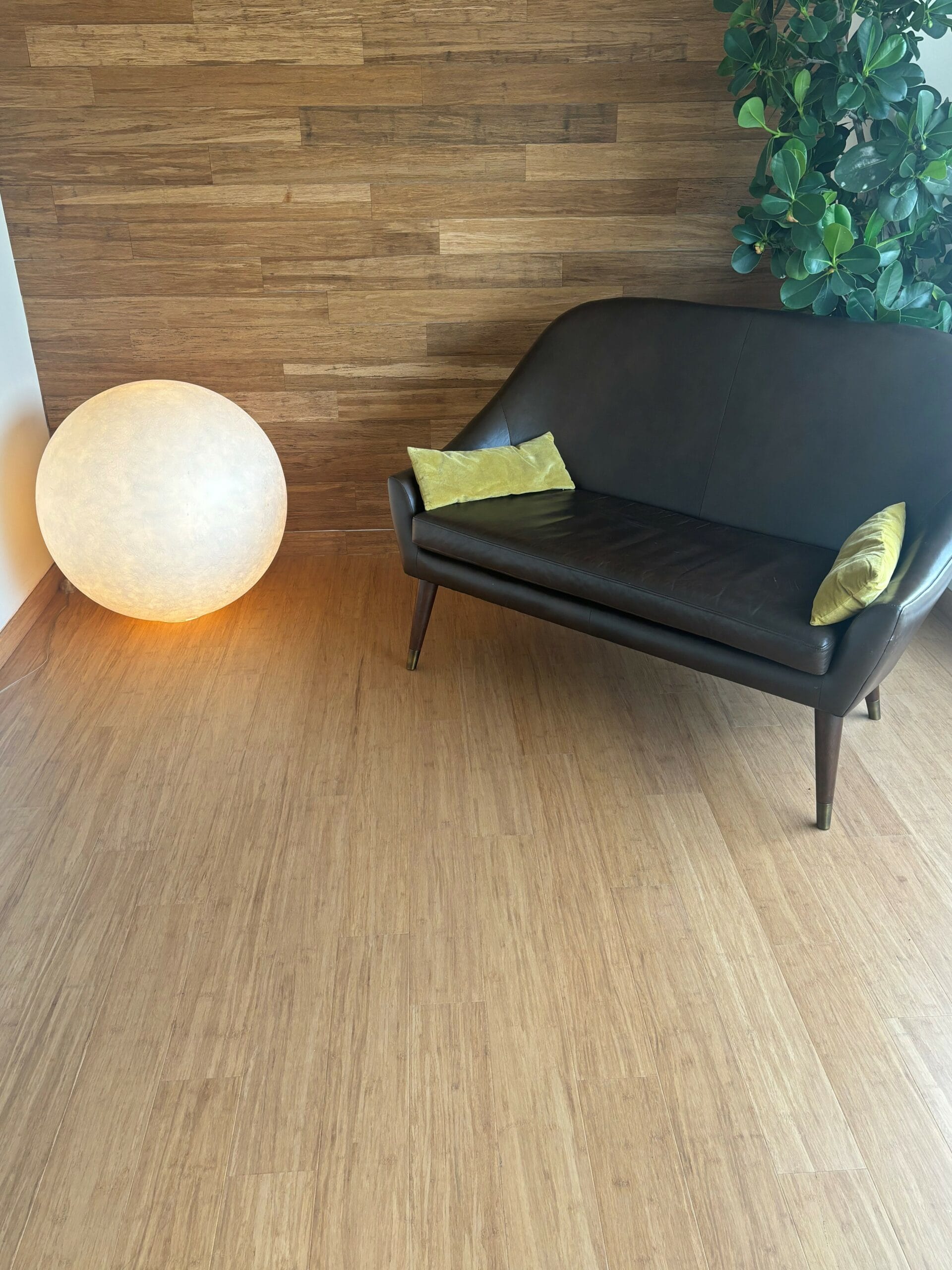 Parquet massif bambou ootouch Bamwood Camel Evolution Click