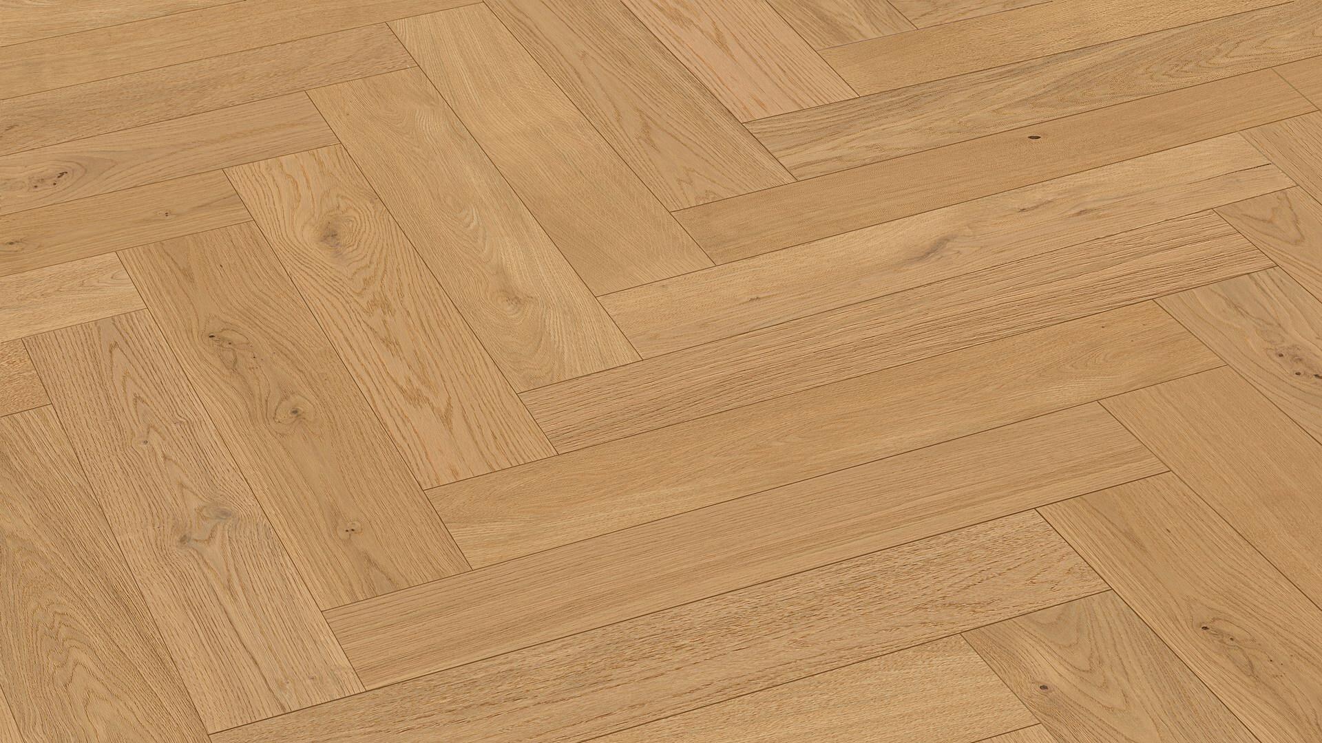 Lame de parquet contrecollé MEISTER Lindura HS 500 chêne Classic pure oak