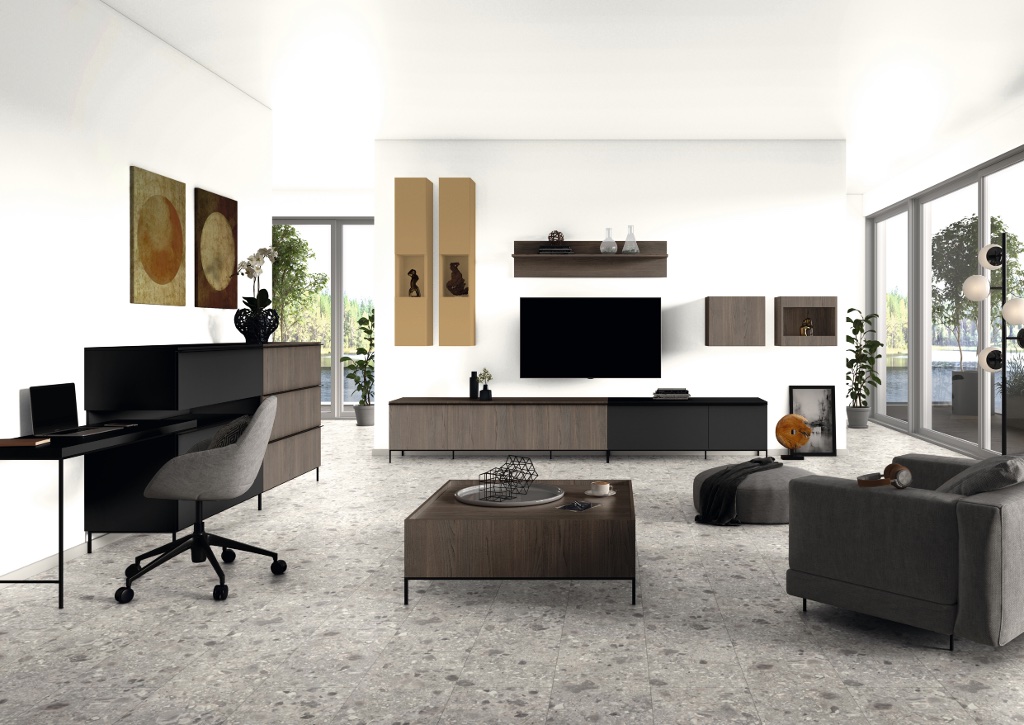 Panneau décoratif Egger Frêne Abano marron 3