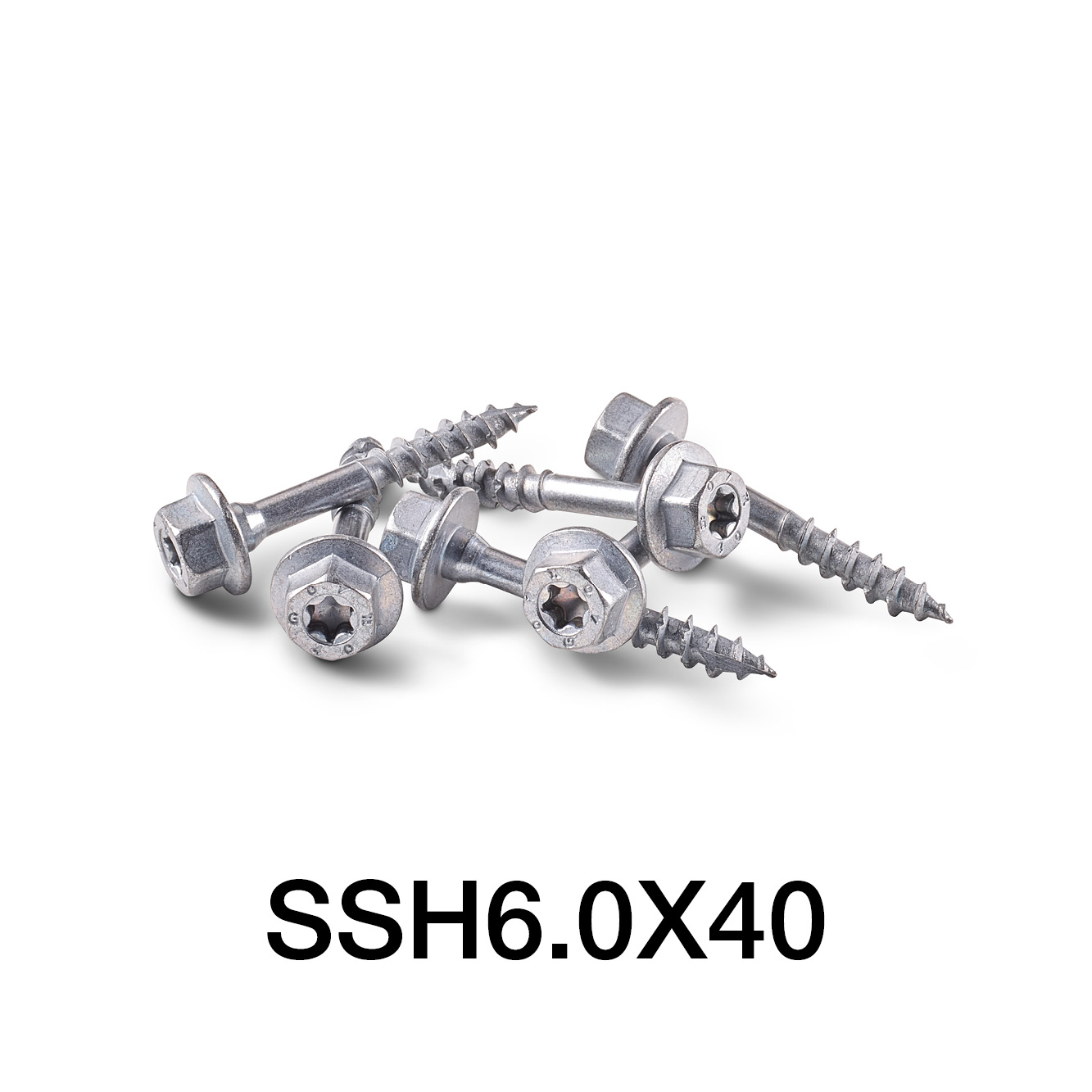 SSH Vis connecteurs acier sur bois 2