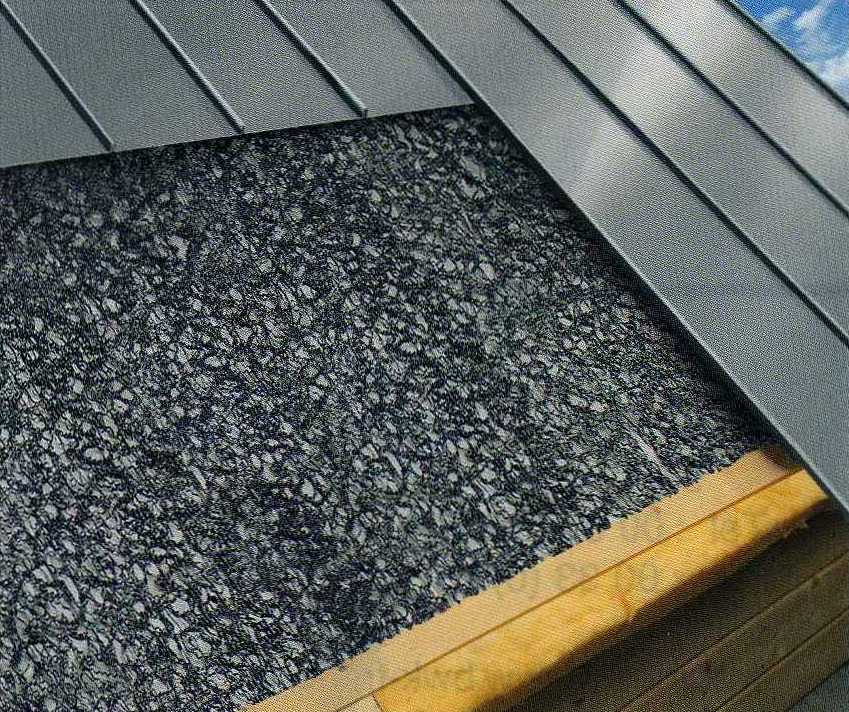 Natte structurée BWK Metatre pour couvertures métalliques 3