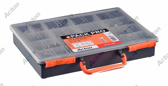 Coffret DIN 912 Vis à métaux tête cylindrique six pans creux inox A4 2