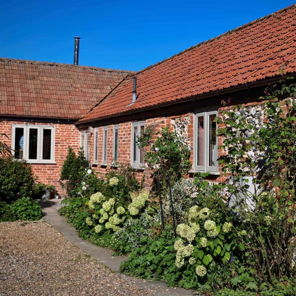 Menuiseries en Accoya pour une maison du Norfolk