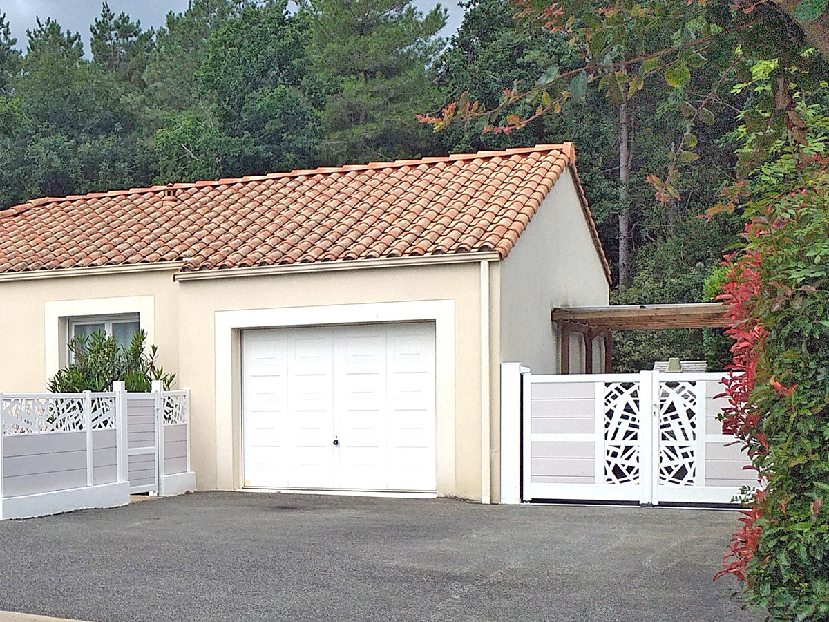 Portail Battant Flocon 4