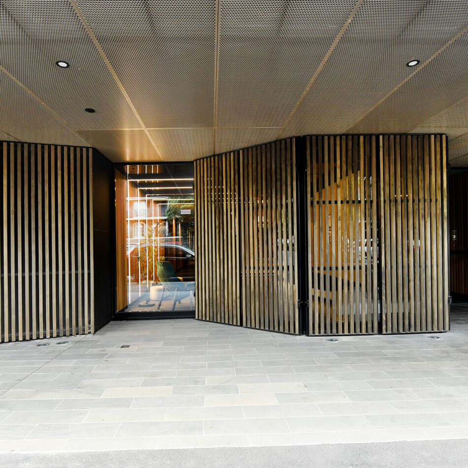Un bardage en Accoya pour des appartements australiens