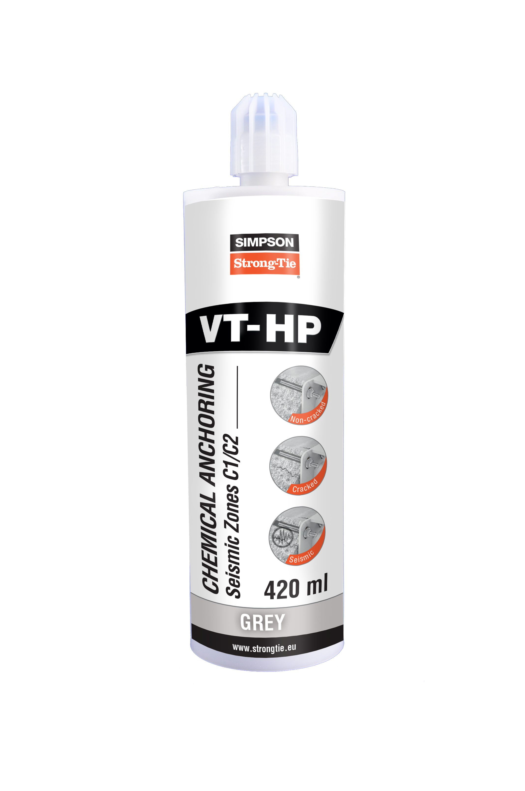 VT-HP® Résine béton charges lourdes pour zones sismiques 3