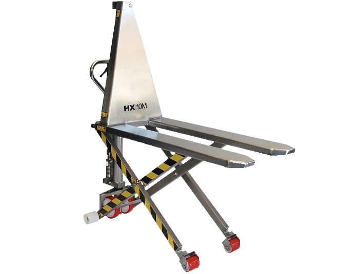 Transpalette haute levée manuel inox HX10M 1000 kg