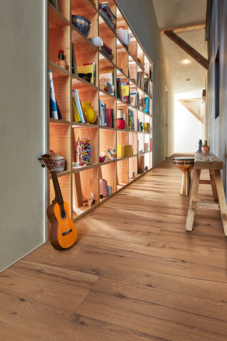 Sol stratifié Meister LL 150 Cognac rustic oak 06256