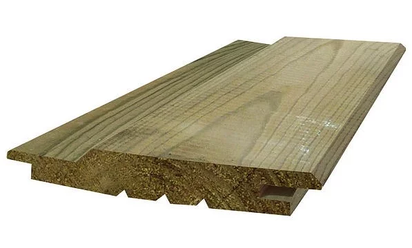 Bardage bois pin autoclave 21 × 132 mm 2