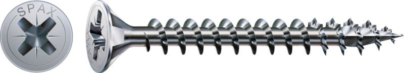 Vis universelle SPAX WIROX tête fraisée Ø 2.5–5 mm