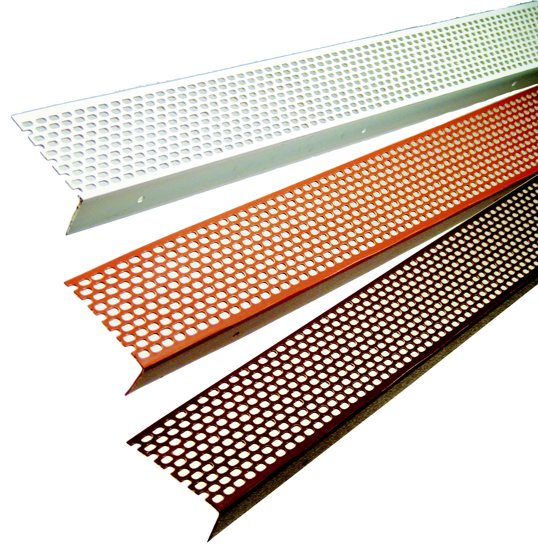 Profilé de ventilation BWK PVC en pièces de 2,5 m