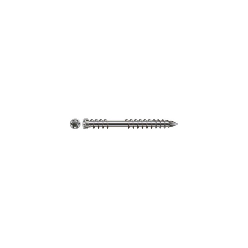 Vis Terrasse Bois Exotique SPAX® Double Filet Inox A2