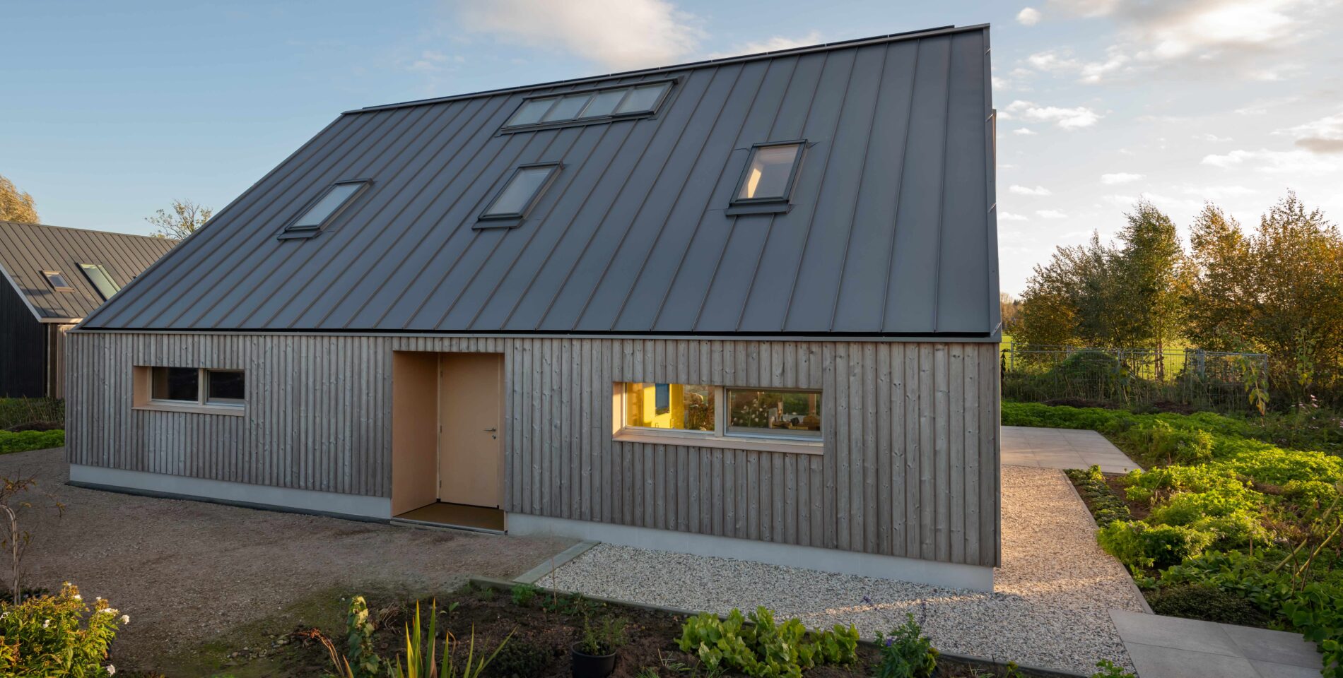 Une grange écoresponsable en bois Accoya