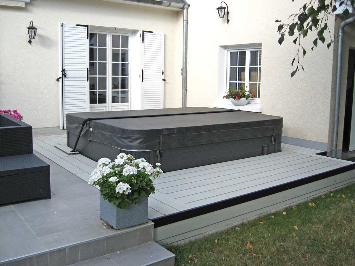 Terrasse Optima Plus Ecume 25