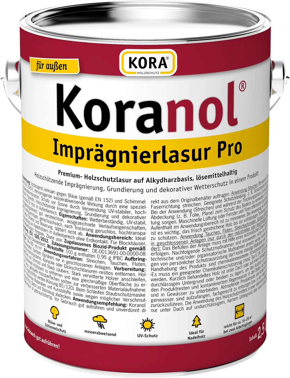 Lasure d'imprégnation bois Koranol Imprägnierlasur Pro