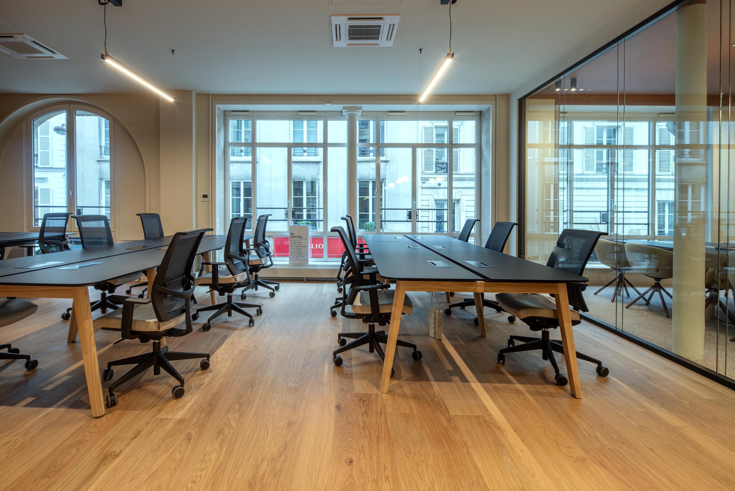 Rénovation de bureaux à Paris