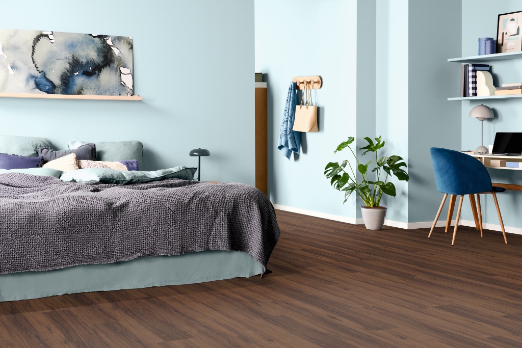 Lame de sol stratifié EGGER Brown Warmia Walnut 2