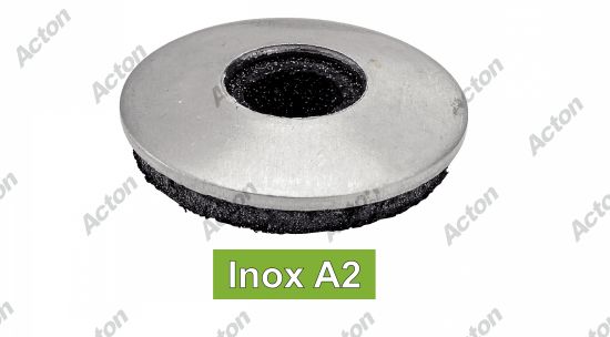 Rondelle d'etancheite avec joint epdm inox A2 Acton