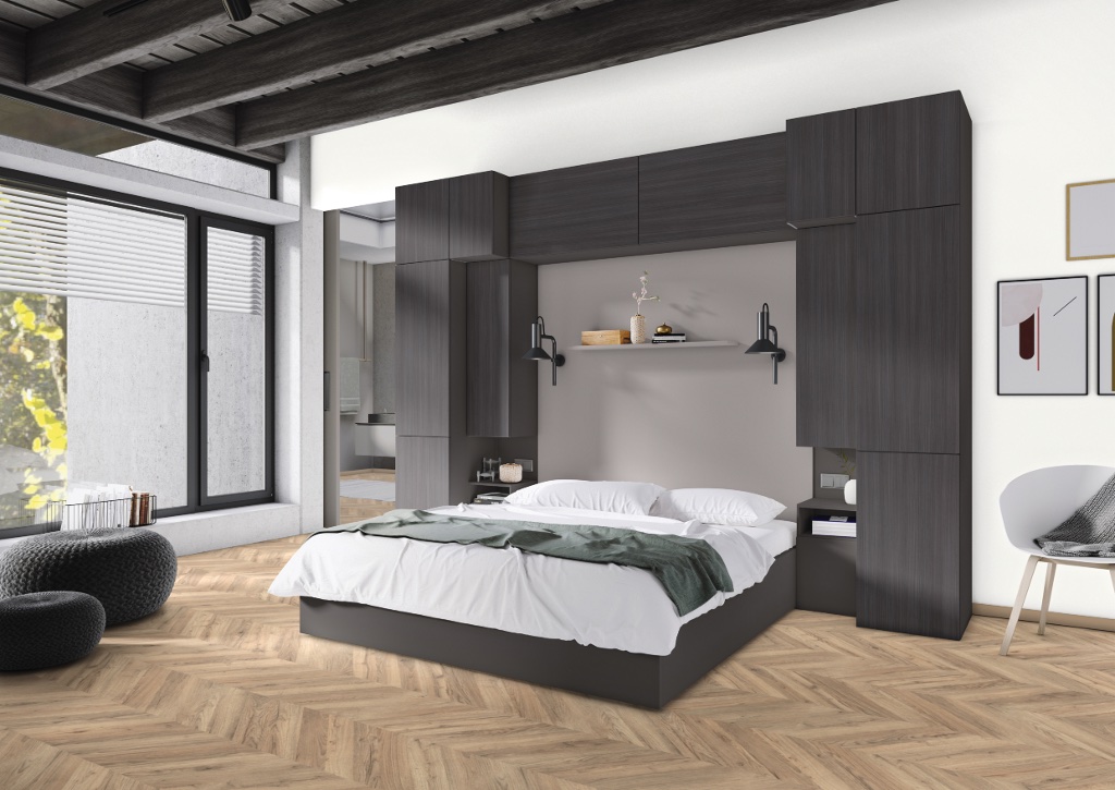 Panneau décoratif Egger Fineline Metallic anthracite 3