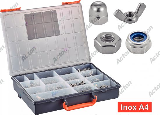 Coffret Écrou inox A4 Acton