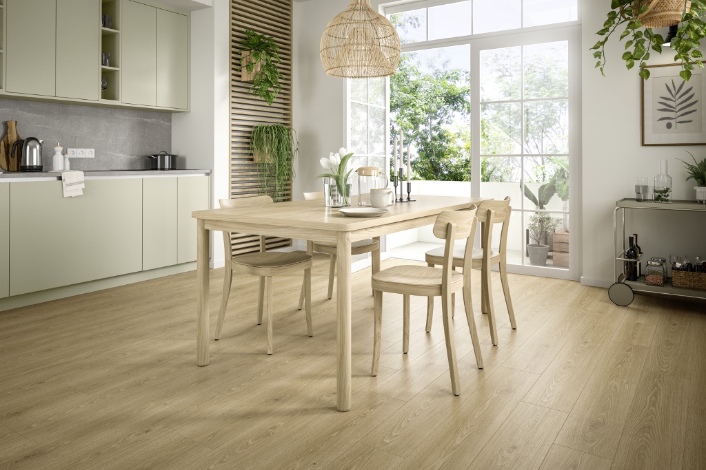 Lame de sol stratifié hydrofuge EGGER Natural Treviso Oak 4