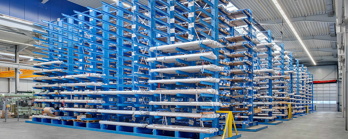 Rayonnage cantilever double face OHRA 2