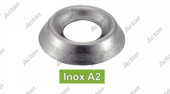Rondelle cuvettes embouties inox A2 Acton