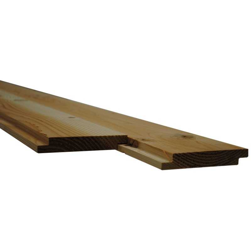 Plancher / Sous Toiture Mi-Bois Douglas 22x135mm