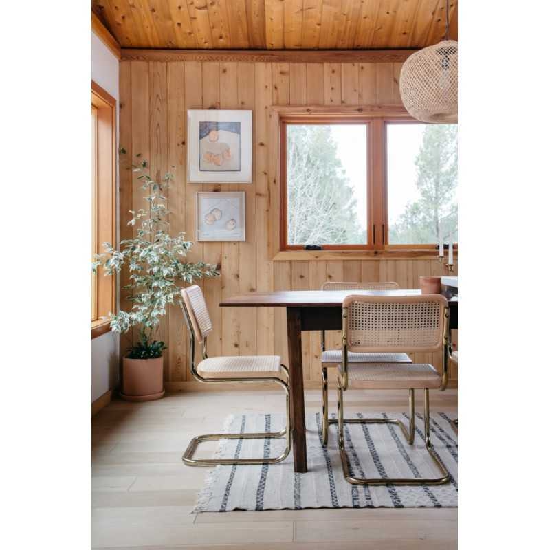 Lambris Grain d'Orge 10x100 Pin Maritime Naturel Qualité Noueux 2m 2