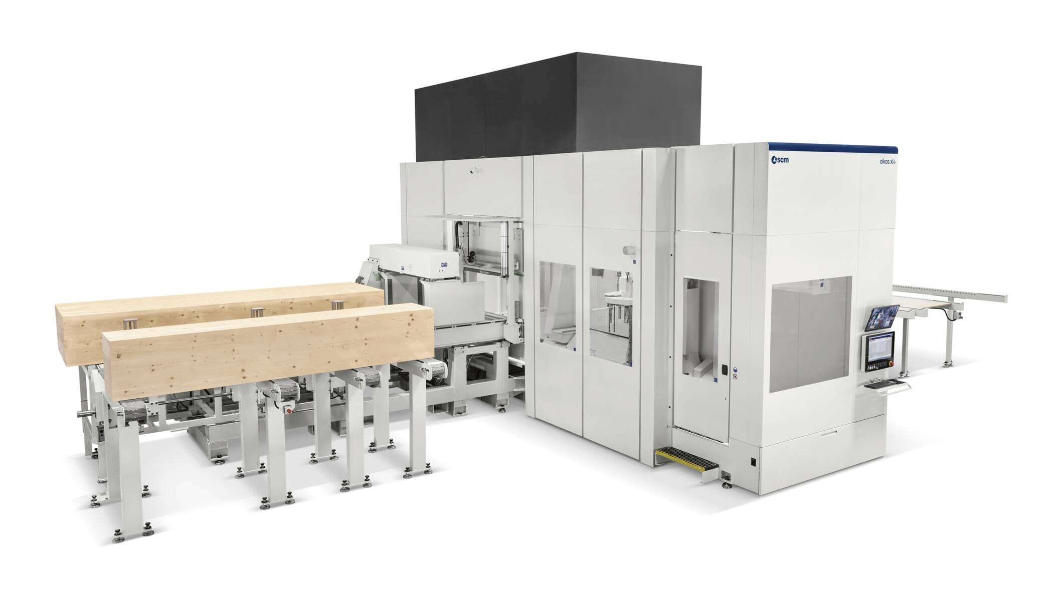 Centre d'usinage charpente SCM Oikos XL+