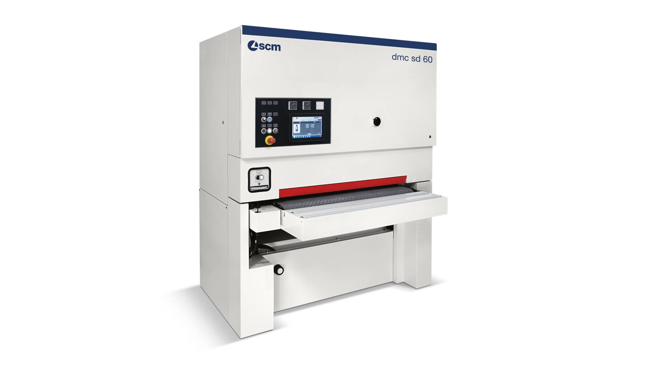 Calibreuse-ponceuse large bande SCM dmc sd 60