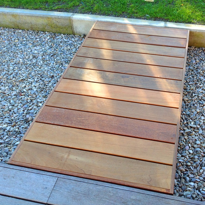 Pack Lame de Terrasse Lisse 2 Faces Bois Exotique 21x145 Cumaru 1er Choix 3