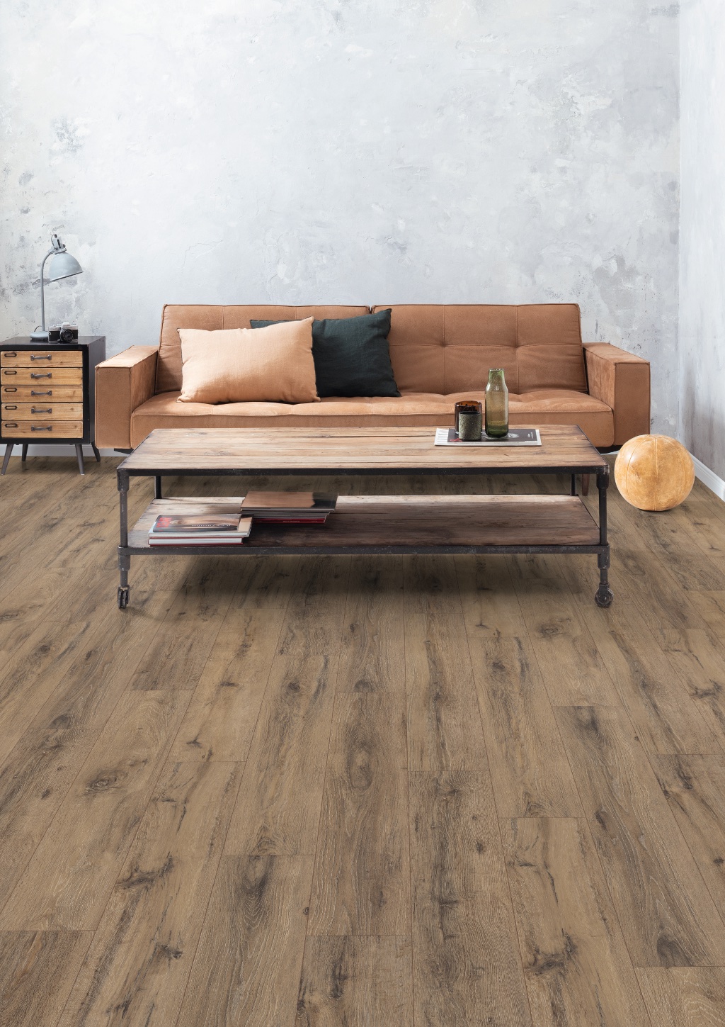 Lame de sol stratifié EGGER Dark Parquet Oak 2