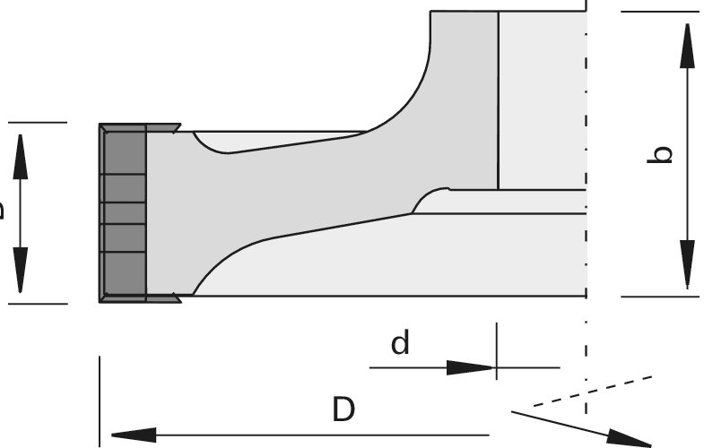 Porte-outils à tétonner surfCut HW LEUCO 2