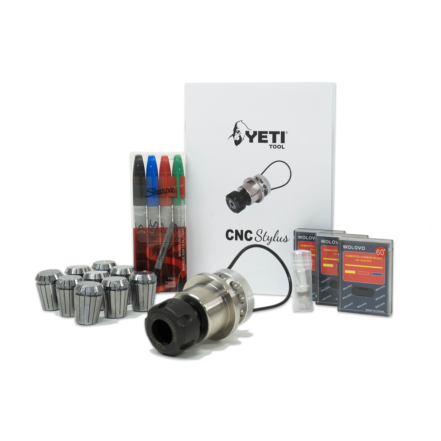 Porte-outils CNC Stylus Yeti Tool ER25 2