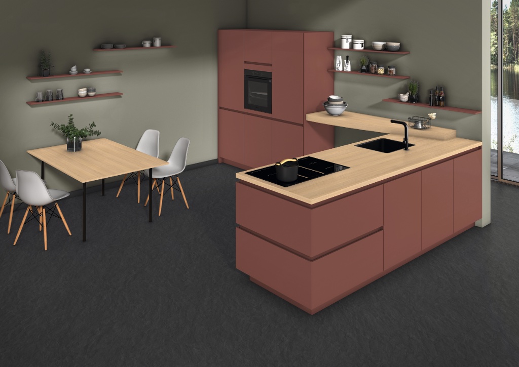 Panneau décoratif Egger Chêne Vicenza blanchi Omnipore Deepmatt 3