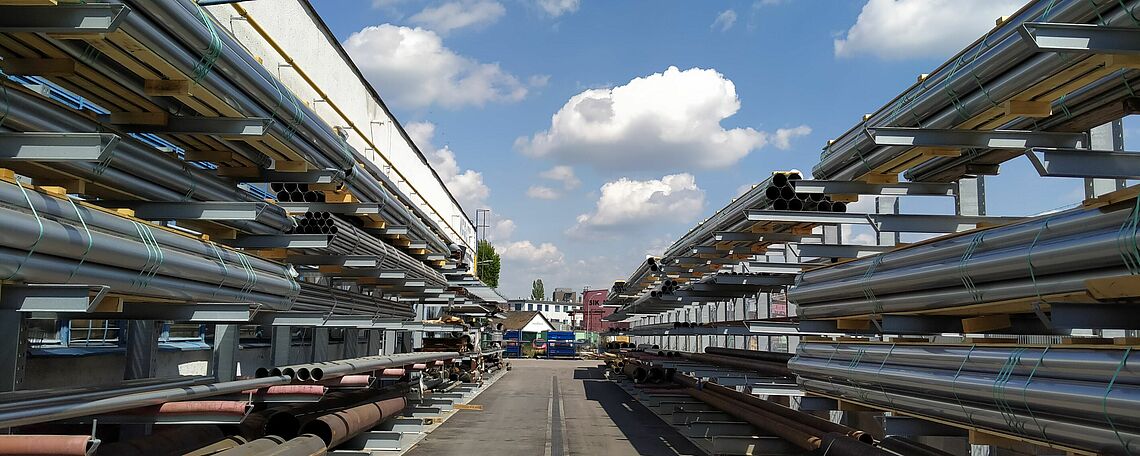 Rayonnage cantilever OHRA pour produits longs