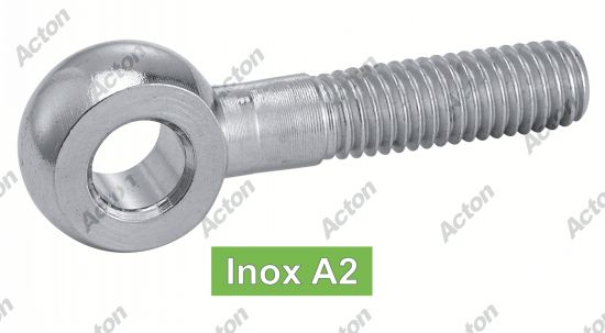 Vis à métaux à oeil inox A2 - DIN 444 b Acton