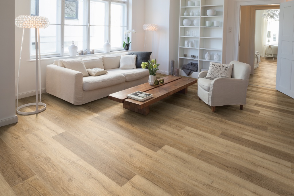 Lame de sol stratifié EGGER Natural Livingston Oak 2