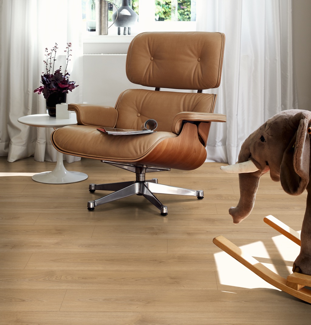 Lame de sol stratifié EGGER Light Brown North Oak 2