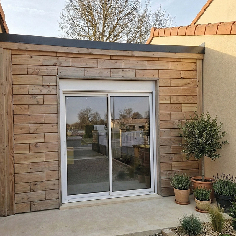 Extension bois en kit Brikawood 30 m²